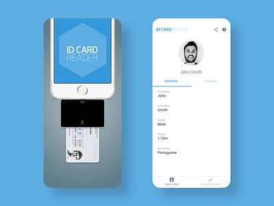 ID CARD Reader id card mobile mobile app reader