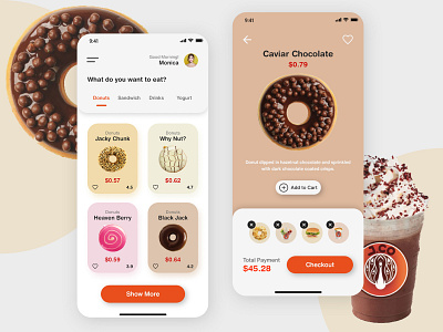 Jco Donut Delivery App delivery app donut donut shop food app food delivery jco mobile mobile app mobile app design mobile design pastel color ui ui design