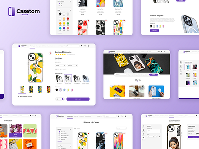 Casetom: Custom phone case website
