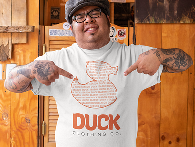 Duck Season apparel apparel design branding design illustration shirt design
