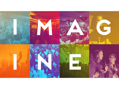 Art Direction: "Imagine" for P2CPLUS Conference branding design graphic design illustration illustrator logo print