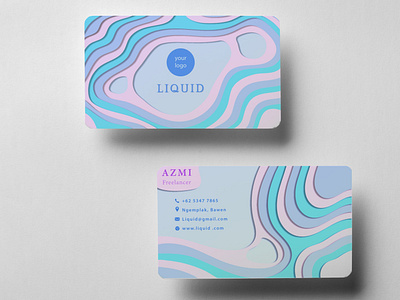 Liquid Abstract - Business Card