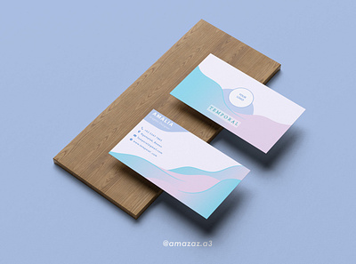 Temporal Abstract - Business Card abstract abstract business card business card design