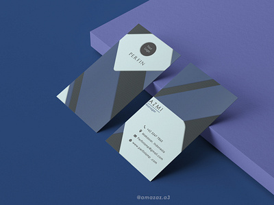 Perfin Minimalist - Business Card business card businesscard minimalist design name card design vector