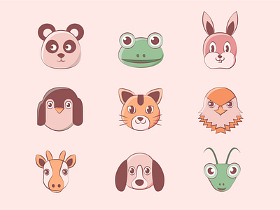 Cute Animal - Icon Set aestheticicon animalicon cuteicon icon iconset