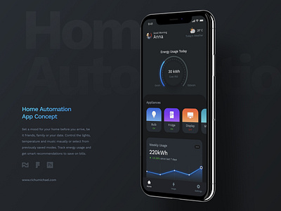 Dark Mode for Home Automation UI