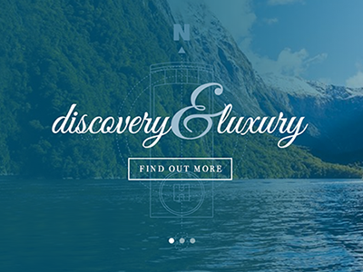 discovery&luxury digital digital design typography web web design