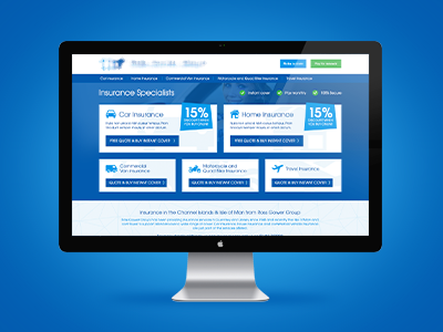 Insurance broker website digital digital transformation ui user interface website design