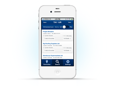 Stockist app app iphone mobile application