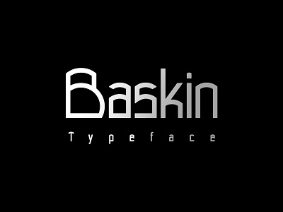 Baskin Font advertisement app branding creative design display font flyer font fonts latest magazine minimal font modern font poster typeface typography ux web