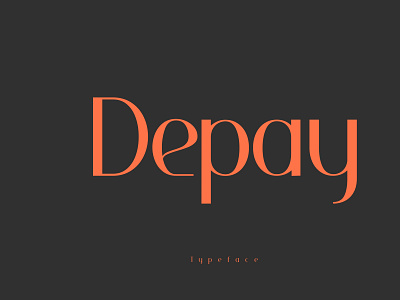 Depay Typeface