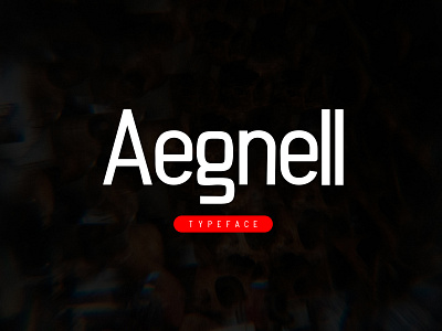 Aegnell Typeface