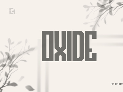 OXIDE Font branding creative fonts creative ideas font fonts free fonts logo new fonts oxide typography web