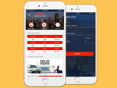 GIGM.com Bus Booking Mobile app