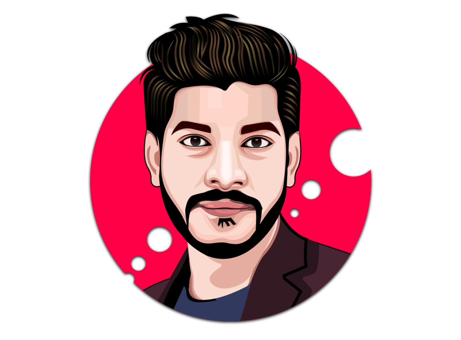 Avater portrait by Manir Saklaeen on Dribbble