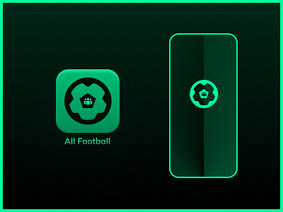 App Icon & Splash Screen for a Football App appicon branding dailyui design figma functionaldesign graphic design logo minimal productui splashscreens ui uidesign uiux usability