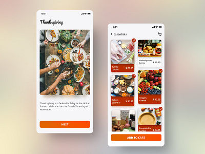 Thanksgiving Essentials App