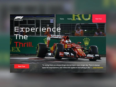 F1 Web Concept background blur behance dribbble best shot f1 formula1 inspirational ios minimal race racecar real life picture speed sports tab bar ui ui trends user interface ux design web web design