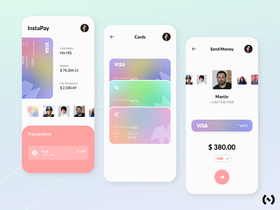 InstaPay App concept