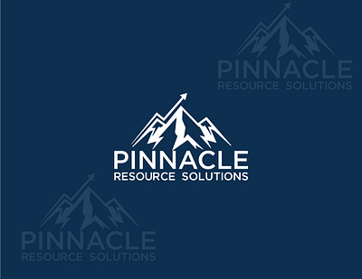 Pinnacle Resource Solutions logo design designer designs finance financial icon logo logo design logodaily logodesign logodesigner logodesignersclub logodesigns logos logosai logosketch logotype minimal vector vectors