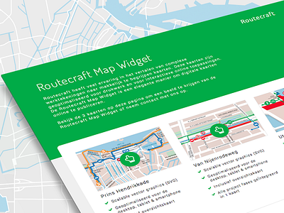 SVG Map Widget, Landing Page