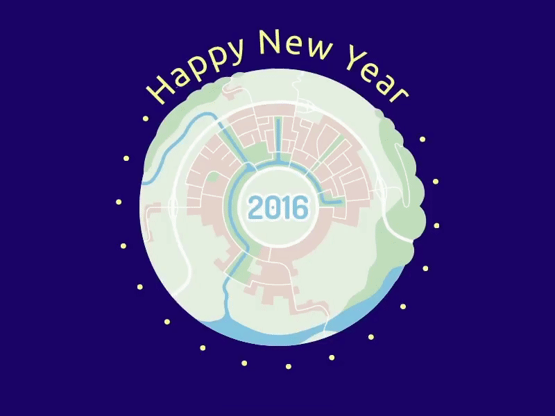 SVG Happy New Year