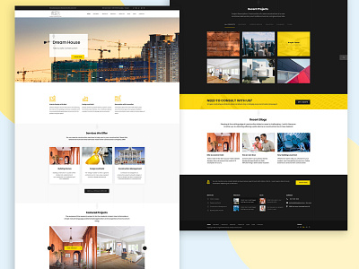 Construction Website Design