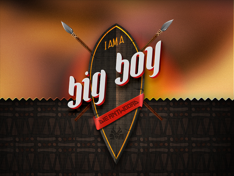 Sheild logo - Die Antwoord logo shield art pixel afrikan africa arrow big boy die antwoord wood texture patern tribal fire letters typography symbol illustration