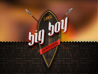 Sheild logo - Die Antwoord africa afrikan antwoord arrow art big boy die fire illustration letters logo patern pixel shield symbol texture tribal typography wood