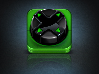Xuntes app icon 3d app controller icon iphone joystick pixelperfect player x box xbox xuntes
