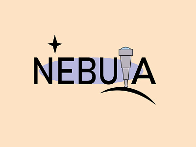 NEBULA branding design flat graphic design illustrator logo ui ux vector web