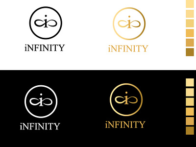 iNFINITY brand design brand identity branding design graphic design illustrator logo logo design minimal typography vector web