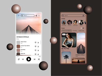 Music Player App - UI Design