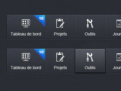 Navigation dashboard buttons dashboard grey icon interface menu navigation ui