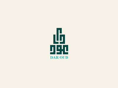 Dar Oud brand identity branding calligraphy logo logodesign logotype printing typography