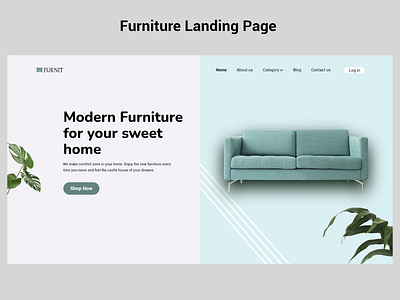 Furniture Landing Page