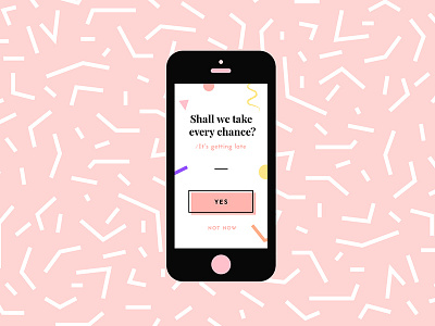 80s tune / Shall we take? 80s design iphone mobile pattern ui ux web