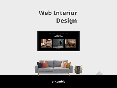 Interior Design architecture decor design figma flat interior ui webdesign интерьер ремонт
