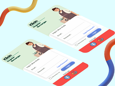 Kiloin Mobile App Design