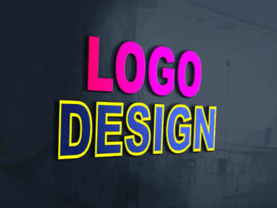 Logo Design 3d branding design graphic design logo photoshop vector