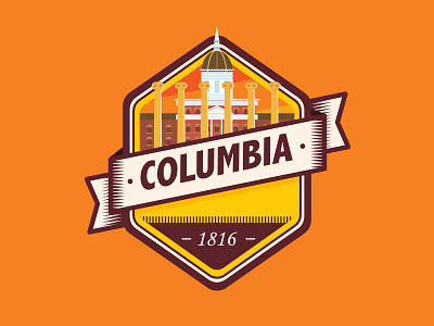 Daily Design #005 badge building columbia hall