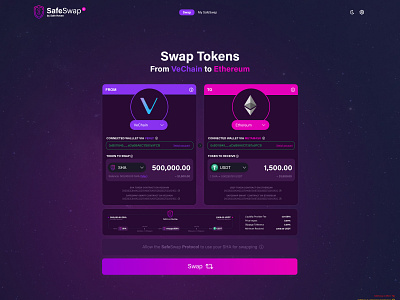 SafeSwap - Blockchain React cross chain atomic bridge