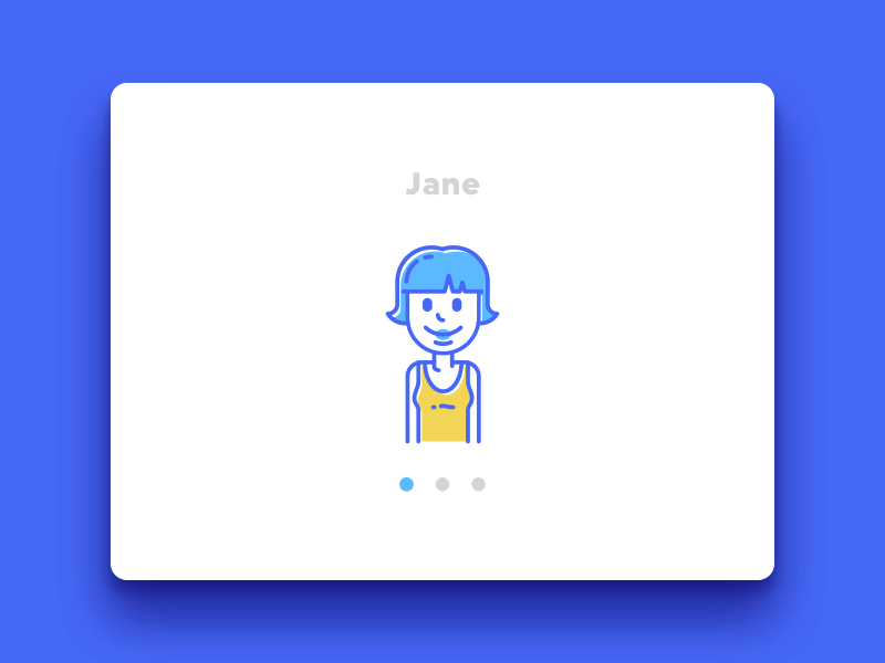 Analytics ae ai analytics animation blue cartoon gif kid loop man prototype woman