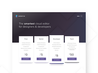 Codetasty - Pricing page