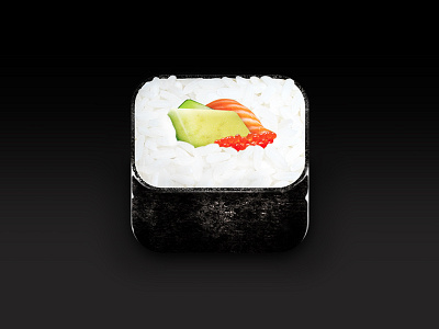 Sushi App Icon app icon illustration sushi