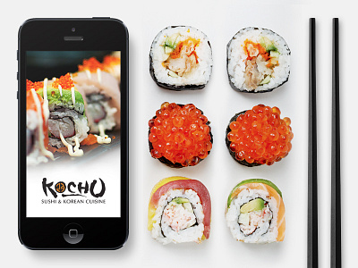 Kochu App app layout sushi