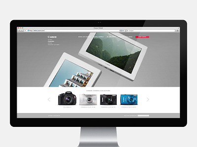 Canon Tablet Website