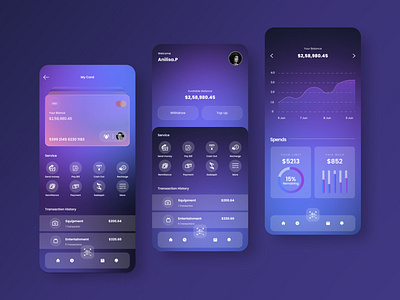 Fintech Mobile Banking Apps app application buildandinvest cryptocurrency dailyui design dribbble fintech html invest investments mobile app design mobile banking mobileappdevelopment ui uitrends userinterface ux ux ui uxinspiration