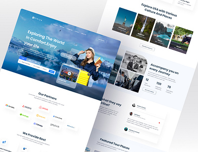 Air Ticket Flight Booking Website air flight air ticket airlines boarding pass booking ecommerce website flight flight booking fly glassmorphism web ui hotel booking landing page minimal plane ticket booking portal tour ui ui ux userexperience userinterface