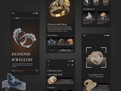 Jewelry Store App premium Design